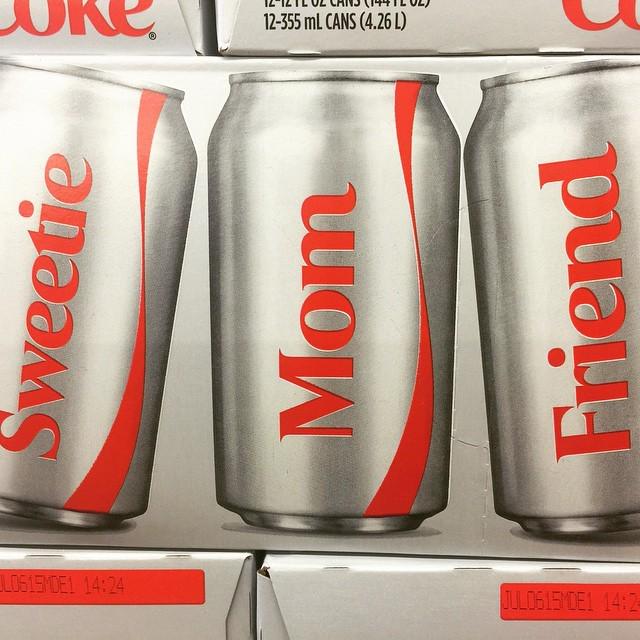 poshonabudget's tweet photo. Mother's Day packaging on Diet Coke. I know some moms who would like that. #mothersday @coke @poshonabudget #poshon… http://t.co/um76hjxiDh