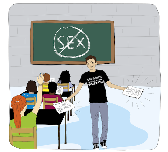 PPHI's tweet photo. This woman live-tweeted her son’s abstinence-only #SexEd class. Teens deserve better! http://t.co/SQycolkdJt http://t.co/xaYyCpgGXt