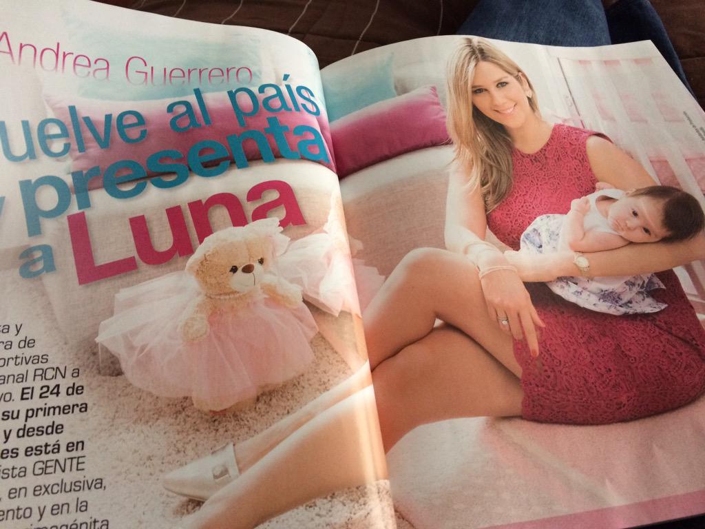 Y en <a href="/Revista_Gente/">Revista Gente</a>, una mamá divina, dedicada y enamorada de Luna. Hermosa, como siempre, <a href="/AndreaGuerreroQ/">Andrea Guerrero</a>