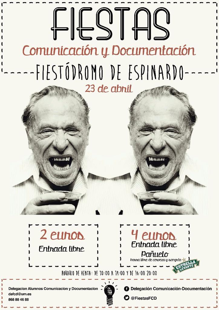 ComunicacionUMU's tweet photo. ÚLTIMAS 500 ENTRADAS! HAY GENTE QUE YA HA RESERVADO LA SUYA, A QUÉ ESPERAS A COMPRARLA?! YO ESTARÍA HIPERVENTILANDO!! http://t.co/iQQVy17rFF