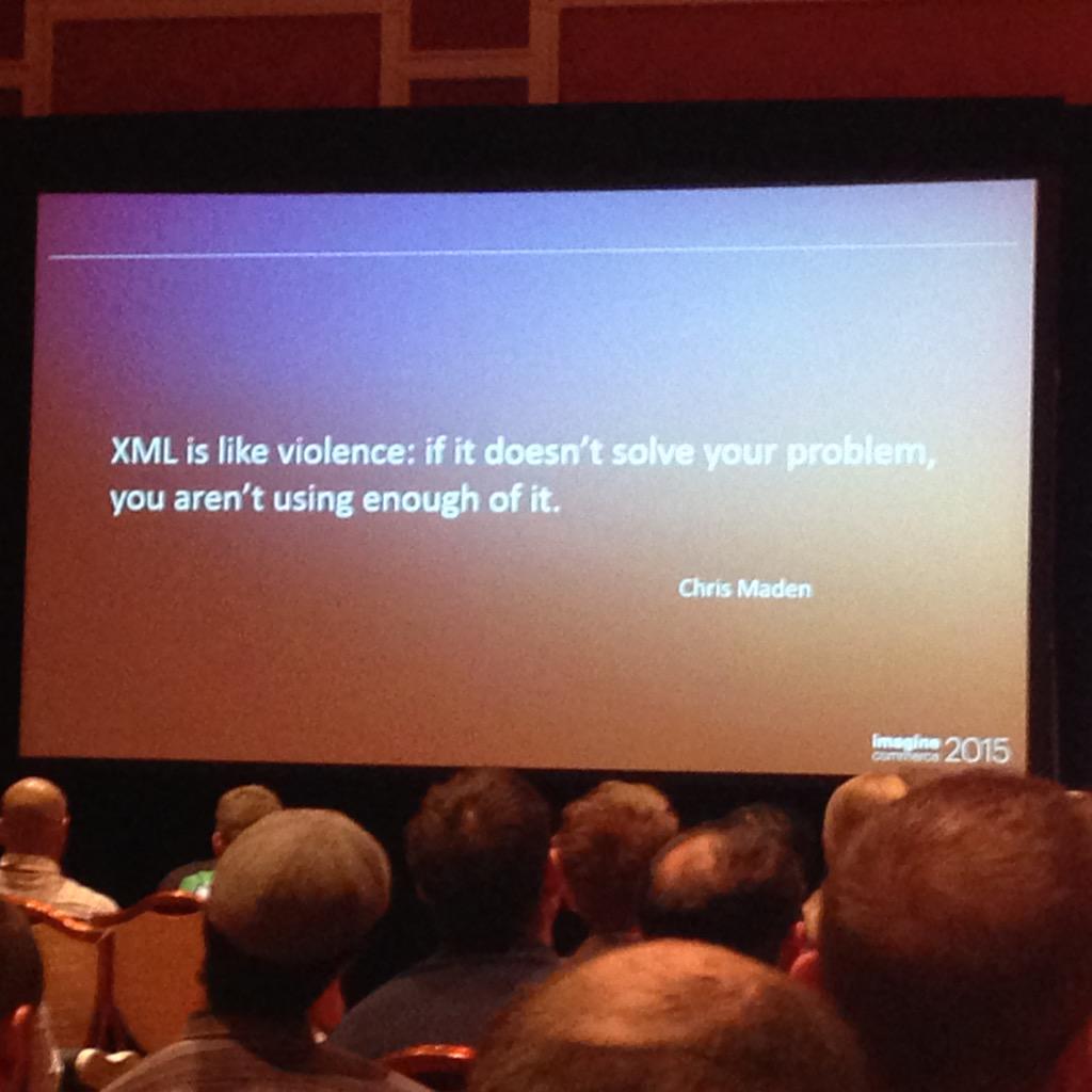 lfolco: yup. #Imagine2015 #ImagineCommerce http://t.co/CqDzERg6Rv