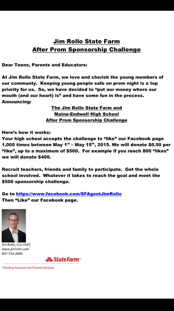 MEClassof2015's tweet photo. Details of the Jim Rollo fundraiser for the APP http://t.co/Ko9VVC4oij