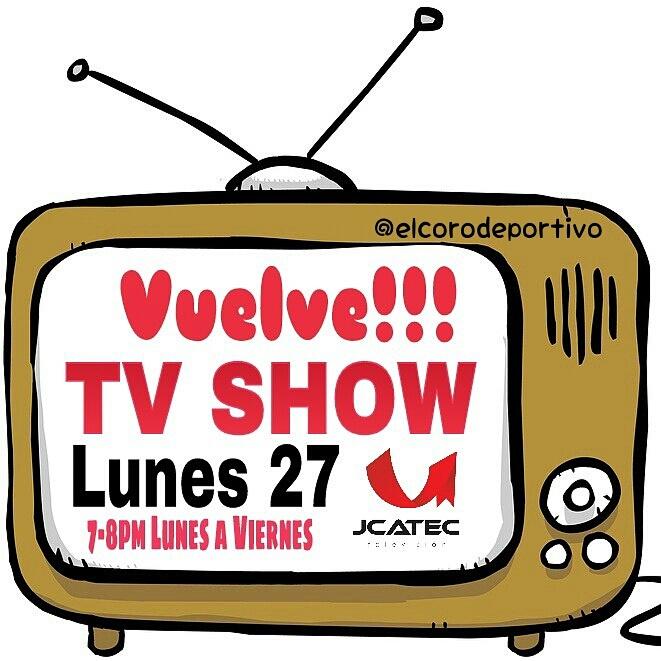 JUANJOSEBAEZ3's tweet photo. #--> Desde el próximo lunes 27 de abrir ----->>> @tvucateci de @telecentral --> @elcorodeportivo en TV. @mlamech http://t.co/KreVlEM4PP