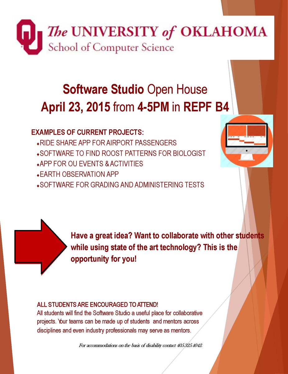 cs_ou's tweet photo. This event is open to ALL OU Students http://t.co/vZRABJdvAX