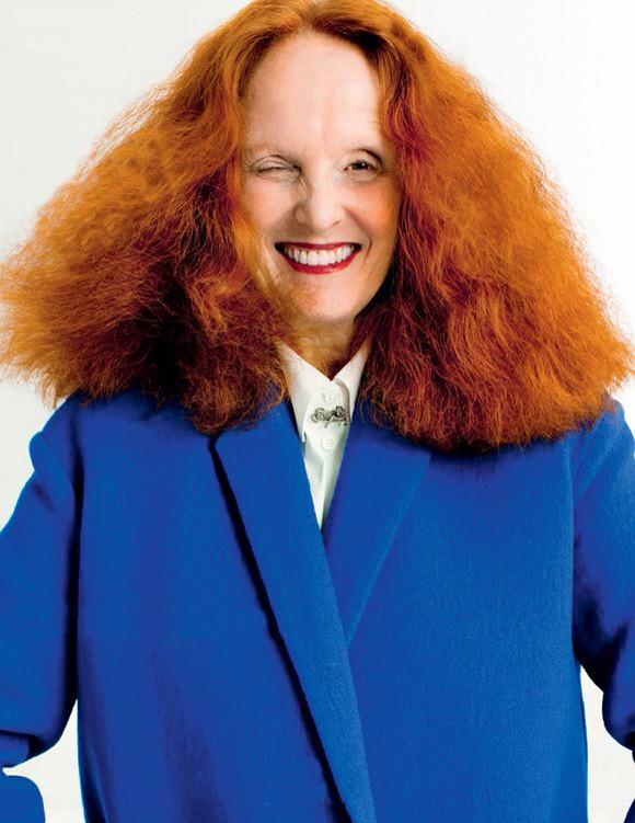 Happy bday to my inspiration and future self, Grace Coddington 