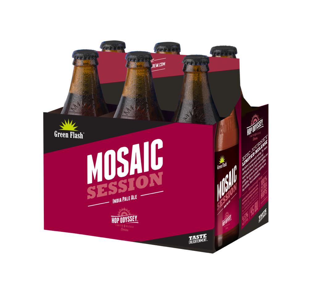 AuburnHopHeads's tweet photo. We love @greenflashbeer's limited release beer #MosaicSession! Have you tried it yet?! #GreenFlash http://t.co/g2T5iX2l6B