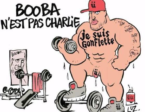OpiumFR's tweet photo. Charlie Hebdo : Luz répond à Booba à sa façon. http://t.co/wD2aESrxAm