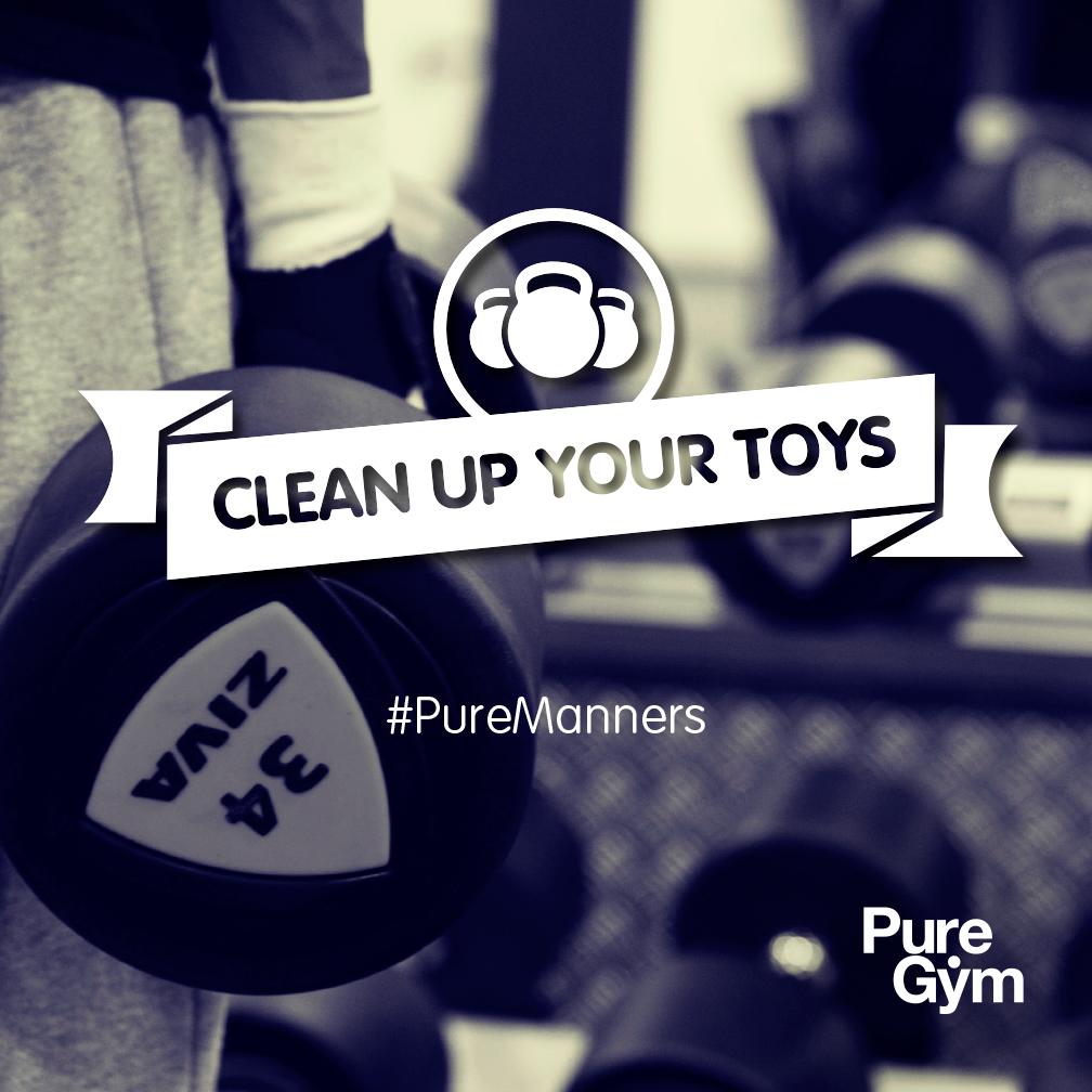 PureGym's tweet photo. We have a new #PureBlog A Beginner’s Guide to Great Gym Etiquette http://t.co/iCQpWpbCby http://t.co/DiQYm4kmJd