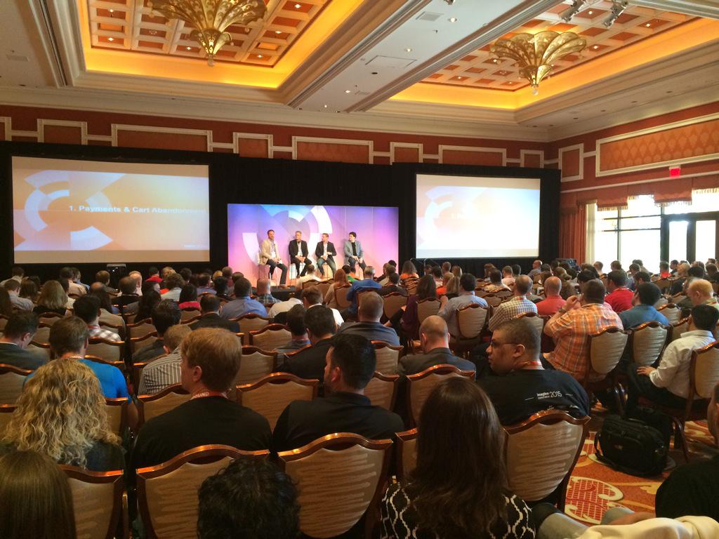 nvanmiltenburg: Payment session @magento #MagentoImagine http://t.co/4VWwDjxeBz