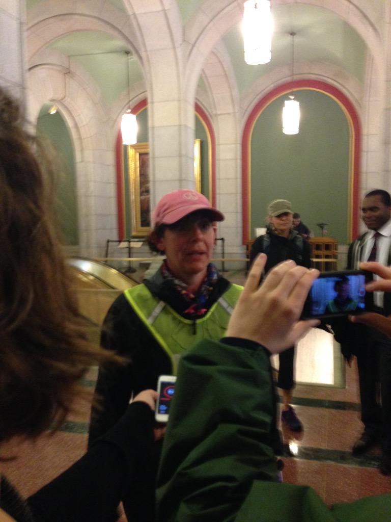 Saranac teacher just arrived at capital -walking 150 to tell Cuomo no to his Ed plan <a href="/NYSAPE/">NYS Allies 4 Pub Ed</a> <a href="/lacetothetop/">lacetothetop</a> <a href="/nysut/">NYSUT</a>