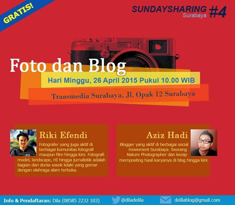 Yuk join di pelatihan transmania mengenai foto dan blog free guys pematerinya dari anak ikom lho guys