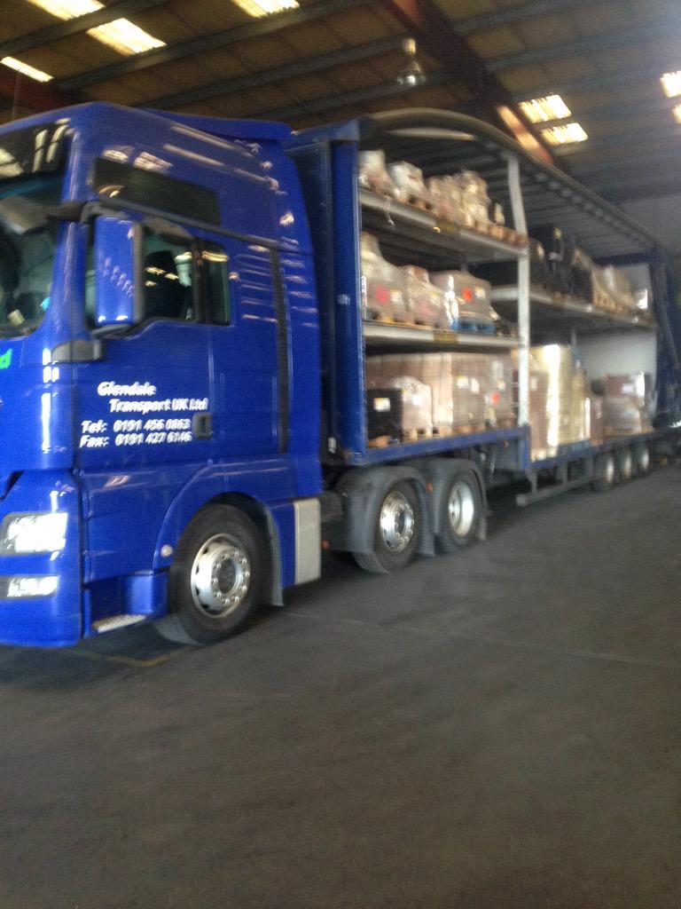 1st night trunk nearly loaded