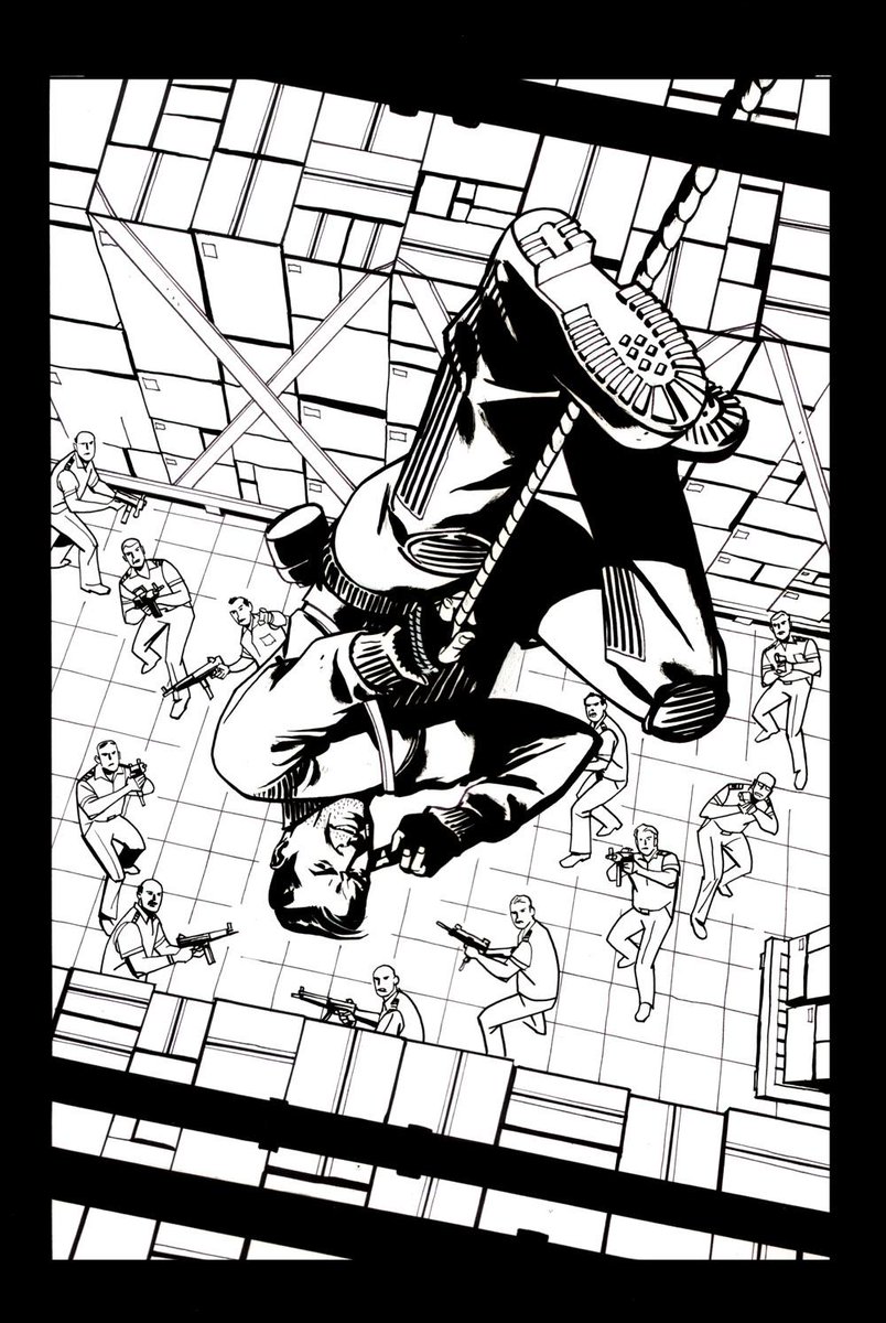 smartinbrough's tweet photo. A great intro to our lead character in TOT #1 written by @RobertKirkman &amp; @nickspencer . A tricky pose to draw! http://t.co/9kjDD4myPN