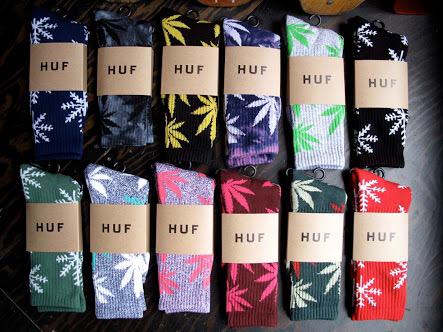 NotAStonerIf's tweet image. HUF Socks