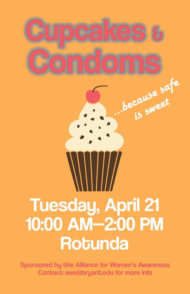 Don't forget! Tomorrow in ROTO we are hosting Cupcakes and Condoms! 10am-2pm!  See you there!
