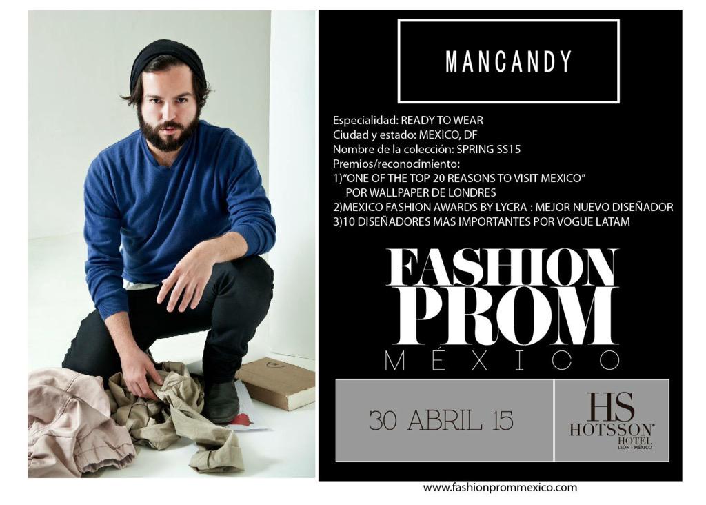 FashionPromMx's tweet photo. Conoce un poco mas de nuestro diseñador nacional invitado. Andres Jiménez @MANCANDY Foto @GlamourMex #FPmx http://t.co/EhhzBEe51k