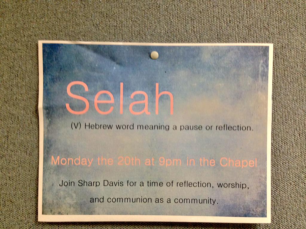 SharpDavisHall1's tweet photo. Join us tonight for a time to reflect on what the Lord has done in our lives this past year. Tonight at 9! http://t.co/742IrF6L4Z
