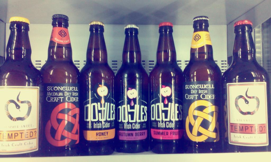 Out with the old and in with the better #Irish #craft #Cider <a href="/DoylesCider/">Doyles Irish Cider</a> <a href="/TemptedCider/">Tempted Cider</a> <a href="/StonewellCider/">Stonewell Cider</a>