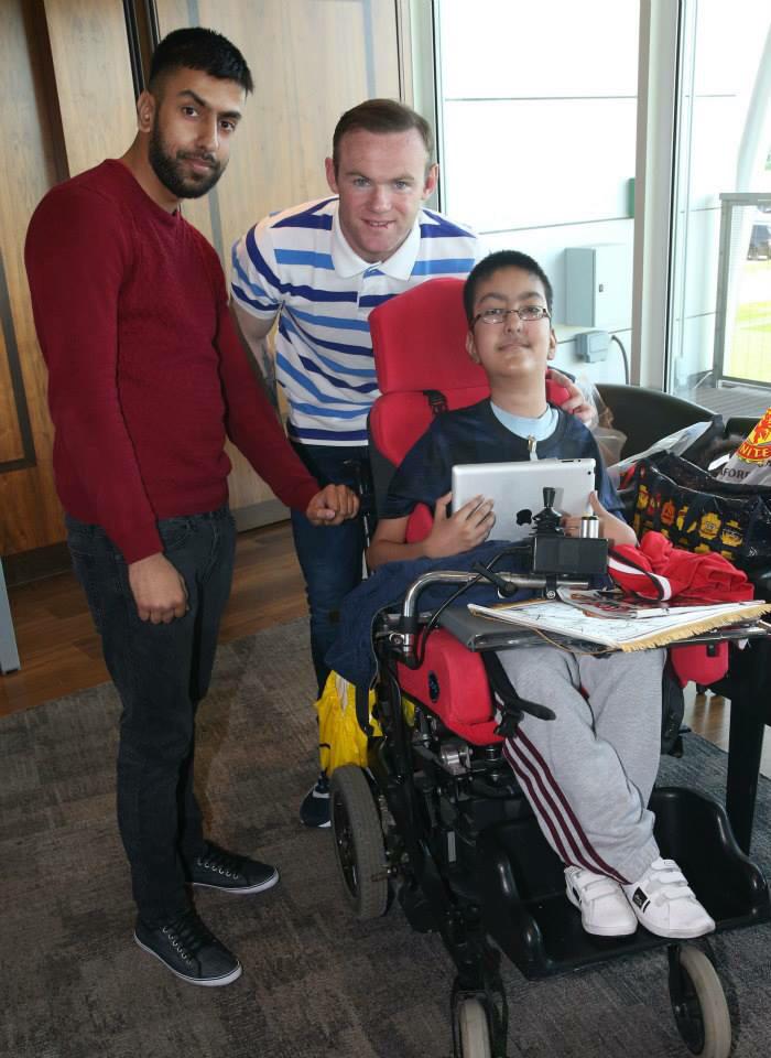 WayneRooney's tweet image. Had a great time today meeting our supporters at the @MU_Foundation Dream Day #MUdreamday