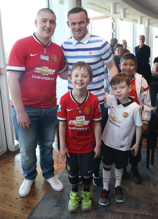 WayneRooney's tweet image. Had a great time today meeting our supporters at the @MU_Foundation Dream Day #MUdreamday