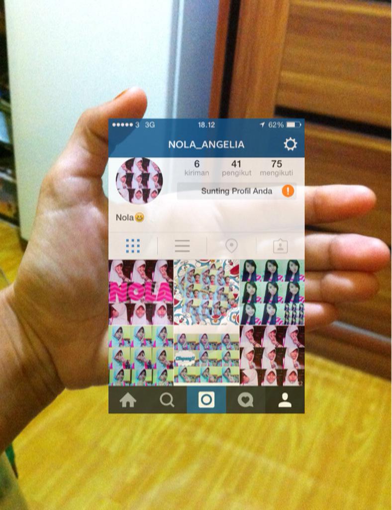 nolaangelia2's tweet photo. Follow yahh😆✌️
#biarkekinian
#instagraminhand http://t.co/opnP31GhWV