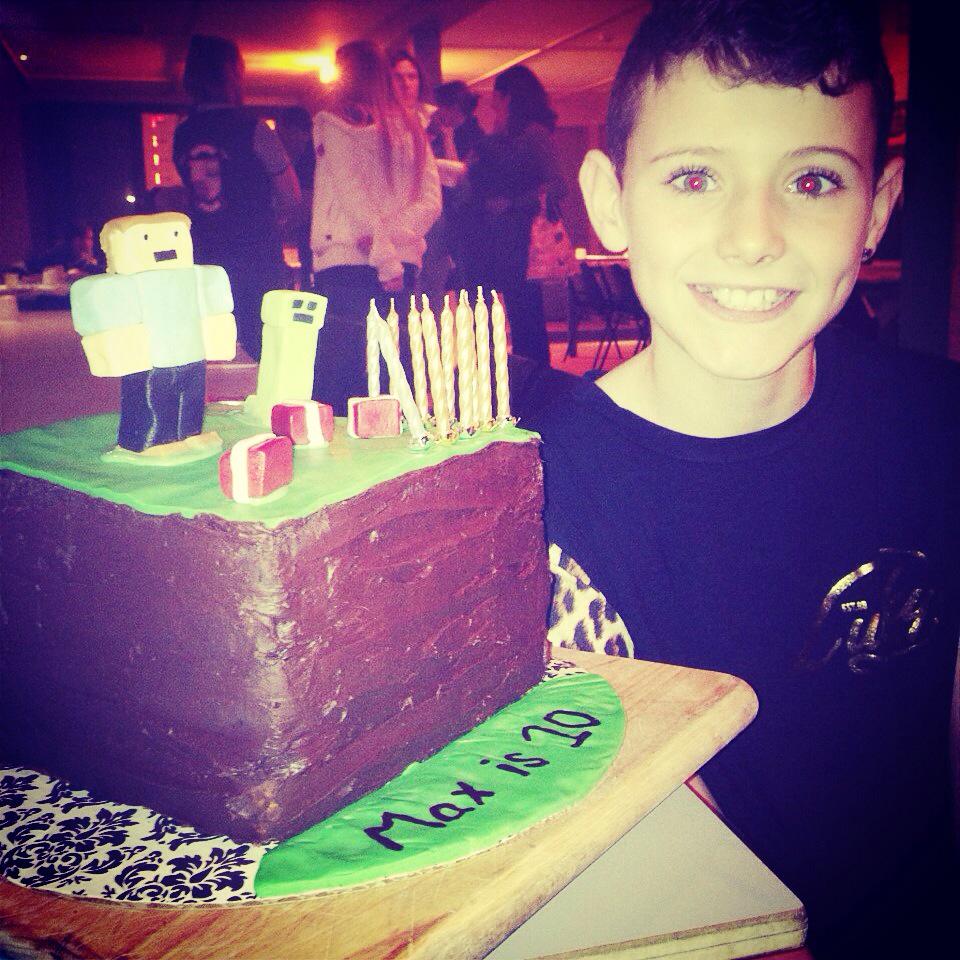 @ITVBe  My son is so happy that his cake is on TV. #thankyou