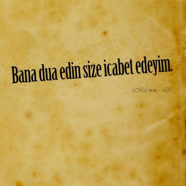 tekayet's tweet photo. Bana dua edin size icabet edeyim. (Mü’min - 60) http://t.co/Ur9sc6sjGl
