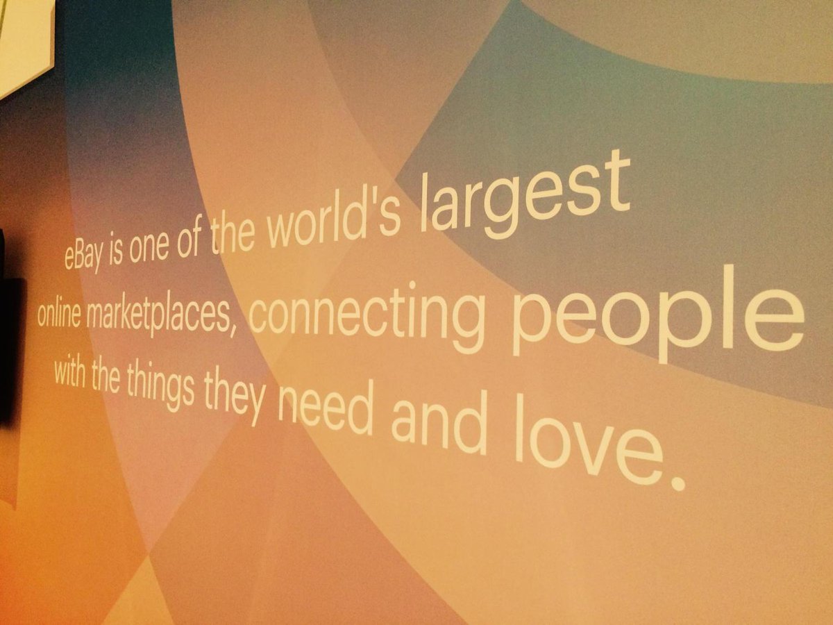 laura_ward: eBay is about connecting people at  #ImagineCommerce http://t.co/ClZ0kbTppn