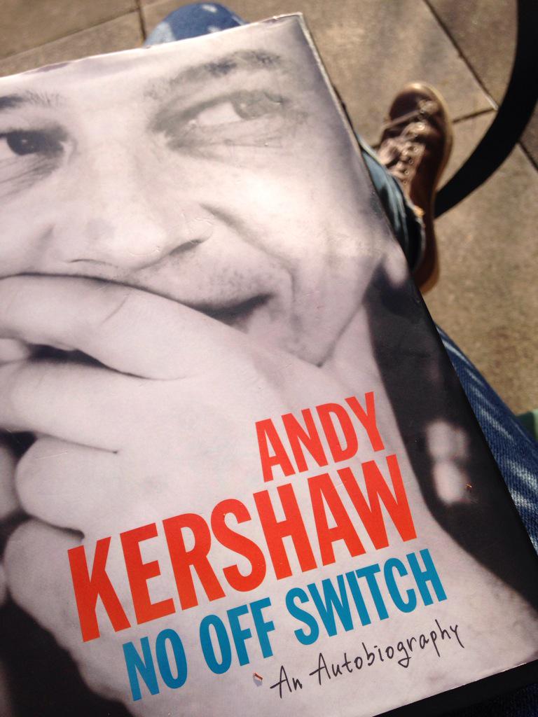 <a href="/THEAndyKershaw/">Andy Kershaw</a> song at you and you were very accommodating of me. 67pgs through your book&amp;loving so much. Inspiring!