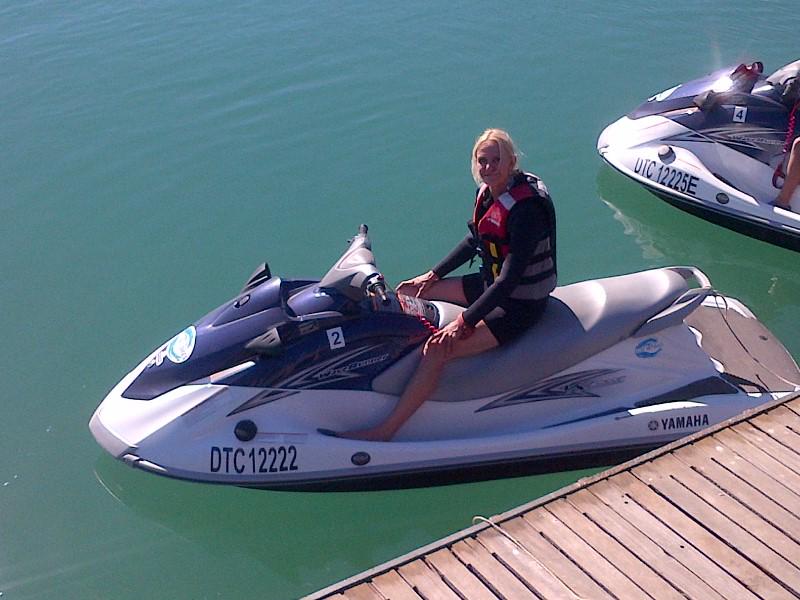 TracyBartlett's tweet photo. Blissful day on the water at Mykonos with #EliteCharters - special thanks to Charmaine and skipper Steve :) http://t.co/9ON9FvUFVk