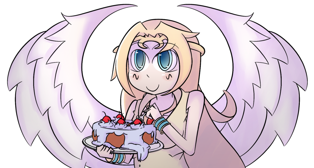 Hi everyone your Goddess is back sorry for the inactivity sadly im gonna be busy this week too have this apology cake