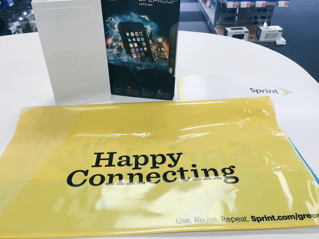 WestSprint's tweet photo. Iphone 6 with a Lifeproof case to a Upgrading Customer! Come on by and see what great deals you qualify for today! http://t.co/xjoJ2HyVQ5