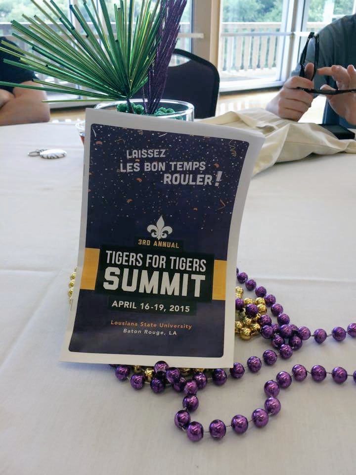 TU_T4T's tweet photo. LSU summit was a success! #MakeARoar! http://t.co/BxyIUFuE8M