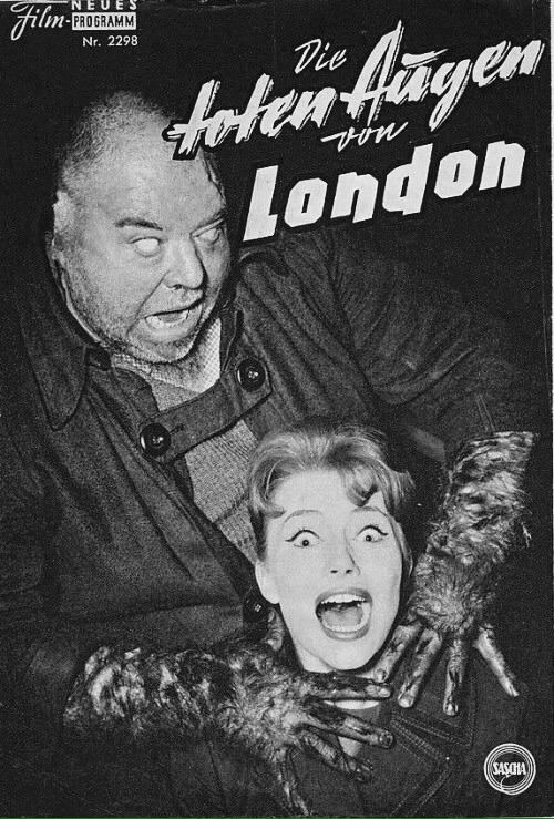el_zombo's tweet photo. The Dead Eyes of London 1961 West German black and white #crime film dir by #AlfredVohrer http://t.co/ZvFtzBFrXX