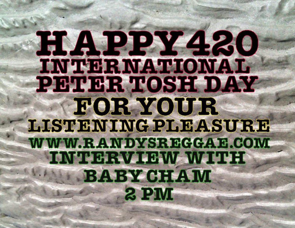 ReggaeRobin's tweet photo. 2PM http://t.co/e66MrjWRFd Interview with @TheCham #SetUpShopVol2Tour 420music @TheCham Happy Birthday @StephenMarley http://t.co/GpCG7U7S9R