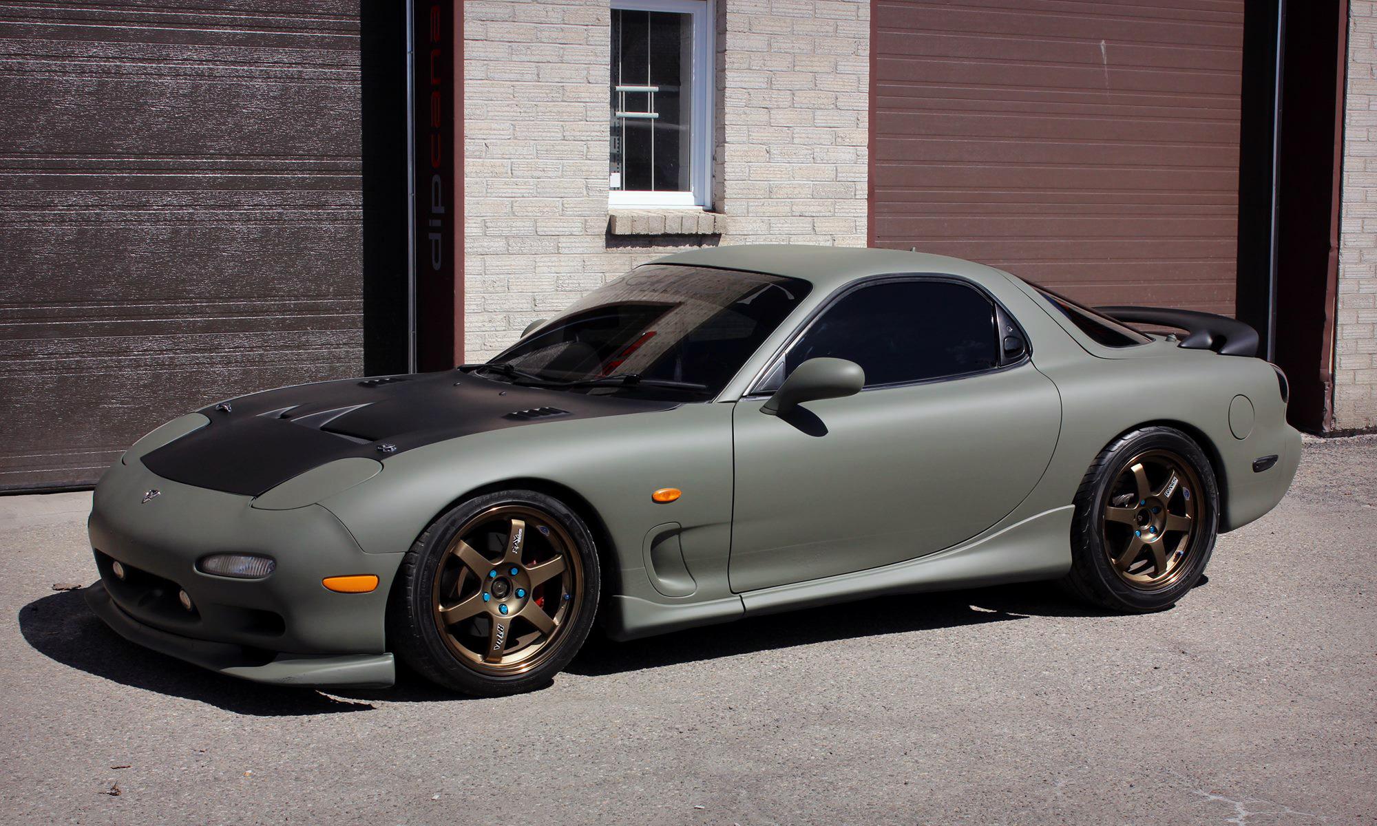 on Twitter &quot;Classic Camo Green RX7 by