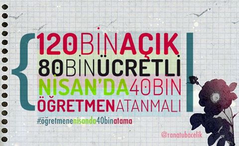 OnderBasegmez's tweet photo. Bestepeden OgretmeneMujde @RT_Erdogan @Ahmet_Davutoglu YÜKSEK PUANLARLA ATAMA BEKLİYORUZ http://t.co/nQ8sQ7szfL
