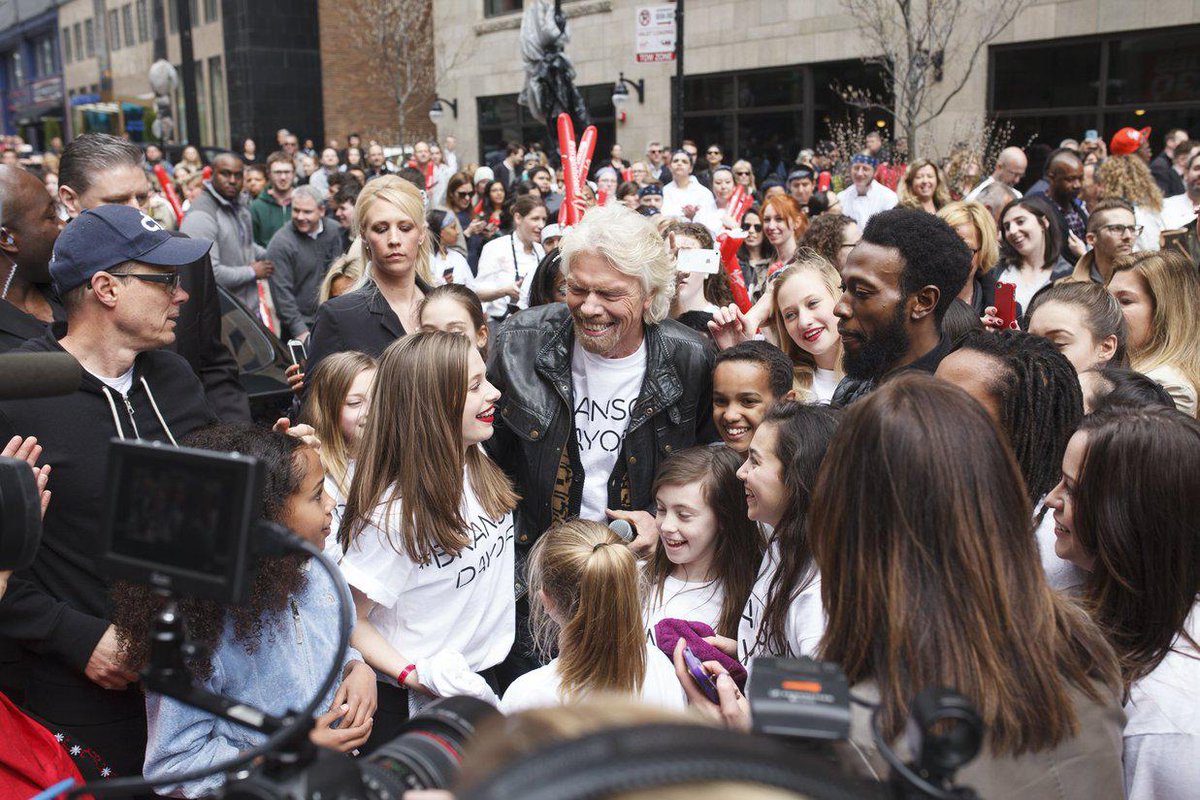richardbranson's tweet photo. "Life moves pretty fast. If you don't stop and look around once in a while, you could miss it" http://t.co/HqFXUN6qNr http://t.co/YAc2uSCiCx