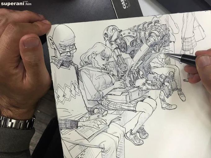 Master Kim will have a solo exhibition in Japan from May 9th~May 26th @Hidari Zingaro with Kaikai Kiki #kimjunggi 