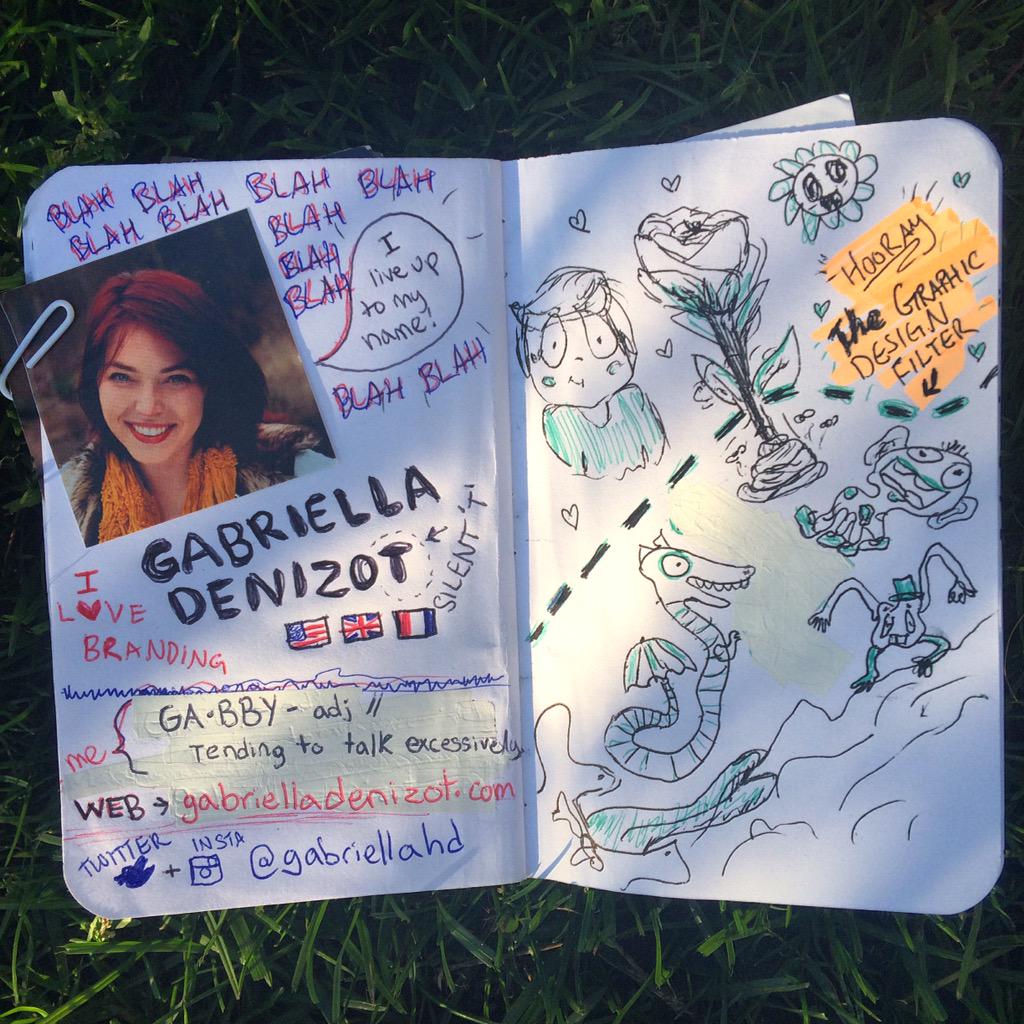 UFVGDD's tweet photo. (18/22) Meet Gabby Denizot @gabriellahd - she's amazing at web design and has the gift of gab! #VALLEYdesign http://t.co/d51RQmqqQf