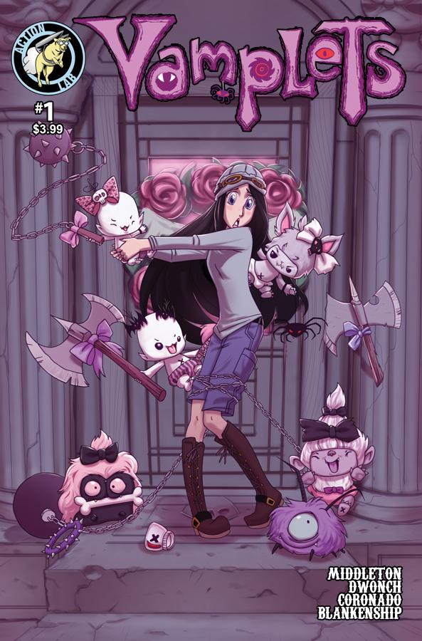 ActionLab's tweet image. Vamplets #1 Preview #horrorcomics @ActionLab @davedwonch @Vamplets  bit.ly/1O84f8g