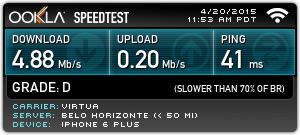 Pedroadp's tweet image. Minha #net #netcombo mostrando o que é #internetspeed aqui