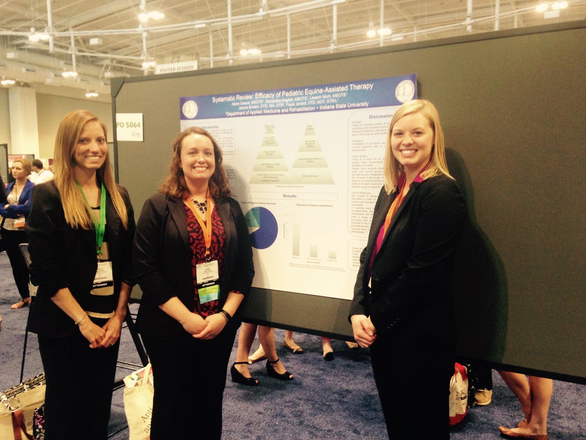 ISUAMR's tweet photo. Last week some of our OT students and faculty went to the Annual AOTA Conference in  Nashville, TN #OTMonth http://t.co/NYsiKaJUT2