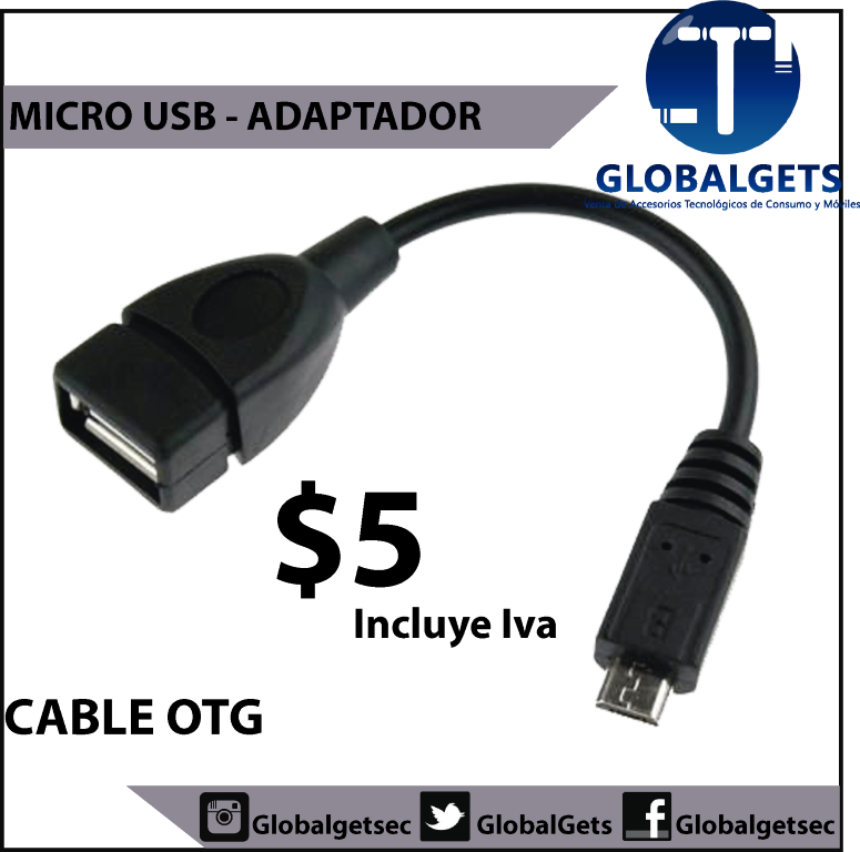 GlobalGets's tweet photo. CABLE OTG PARA SAMSUNG - TABLETS, ETC @ComercioEc @ventasenecuador @olx_ecuador http://t.co/R9DxgqwHbM
