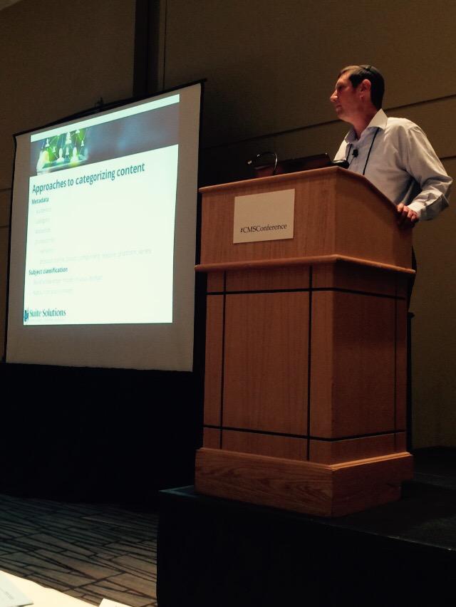 thinkDITA's tweet image. Dynamic Content Delivery of #DITA content explained by Joe Gelb @suitesolutions #CMSconference #techcomm