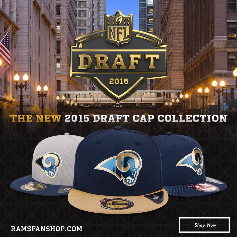 rams draft day hat