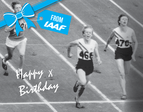 Happy birthday Olympic 100m, 200m, 400m and 4x100m gold medallist Betty Cuthbert! 
