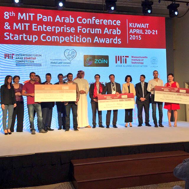 ZainJo's tweet photo. Congrats to the Jordanian #Startup #ProjectIO for winning the second place in #MITEFarab @MITEFarab #MITinKuwait 👍🏻 http://t.co/sNNyRjBESh