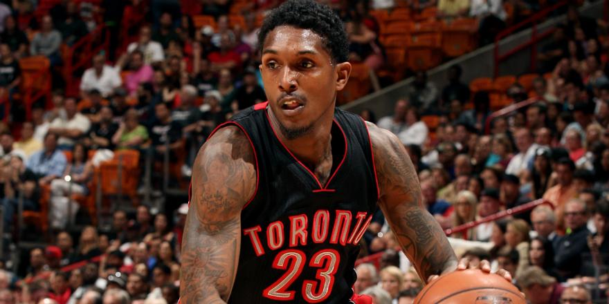 Raptors's tweet photo. Watch @TeamLou23 receive the 2015 Sixth Man of the Year award LIVE here: http://t.co/nUpcoyY8mG #WeTheNorth http://t.co/qyrdM7bUjg