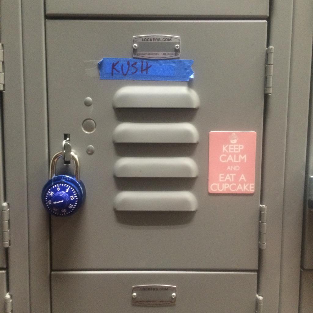 zahavrestaurant's tweet photo. No rule that says your locker name has to match your payroll name. #Kush #StewMeat http://t.co/6WsgfyrlKI
